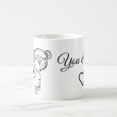 Du & Ich Paartasse Kaffeetasse (Mittel)
