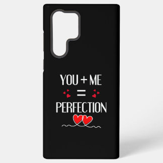Du + Ich = Perfektion - Süßes Paardesign Samsung Galaxy Hülle