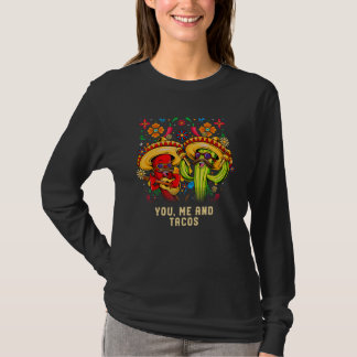 Du Ich und Tacos Mexikanischer Taco Mexiko Mexikan T-Shirt