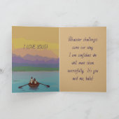 DU IN ME ANNIVERSARY CARD DANKESKARTE (Innenseite)