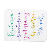 Du inspiriere Magnet (Horizontal)