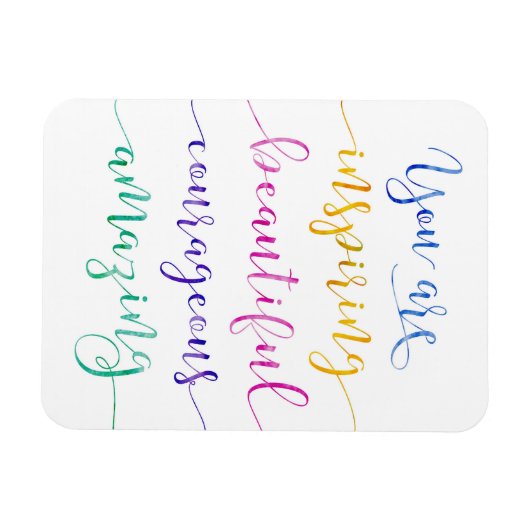 Du inspiriere Magnet (Horizontal)