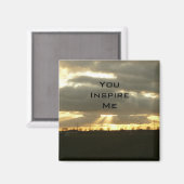 Du Inspiriere mir Magnet (Vorderseite/Rückseite)