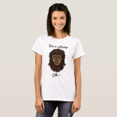 Du jagst mich? Funny Big Foot Sasquatch Spaß T-Shirt (Vorne ganz)