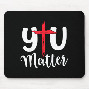 Du Jesus Christlicher Glaube  Mousepad