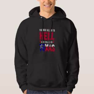 Du kannst alle zur Hölle gehen und ich gehe in die Hoodie