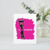 Du kannst alles sagen postkarte (Stehend Vorderseite)