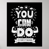 Du kannst alles tun poster (Vorne)