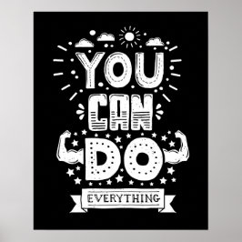 Du kannst alles tun poster