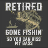 DU KANNST BARSCH KÜSSEN AUFKLEBER (Vorderseite)