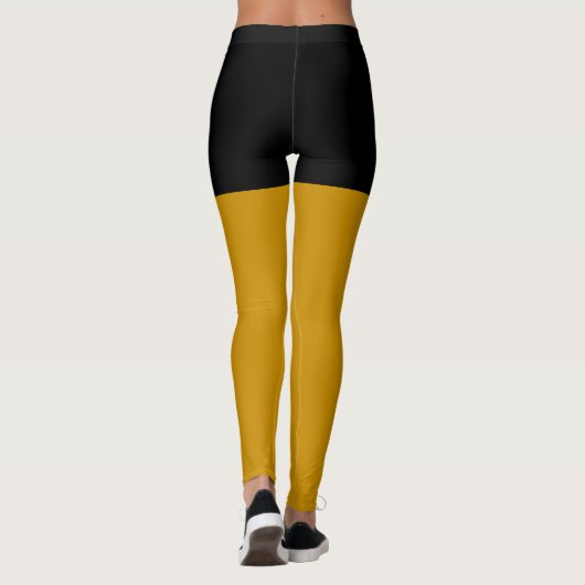 DU kannst Bildtext oder Logo hinzufügen, um dein e Leggings (Rückseite)