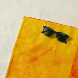 DU kannst Bildtext oder Logo hinzufügen, um dein e Strandtuch