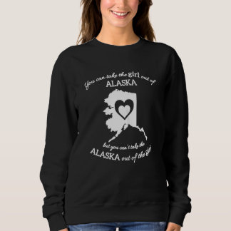 Du kannst das Mädchen aus Alaska herausnehmen, abe Sweatshirt