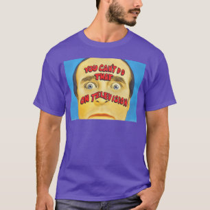 Du kannst das nicht im Fernsehen tun vintage Freun T-Shirt