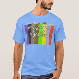 Du kannst das nicht im Fernsehstudio Umkleideraum T-Shirt