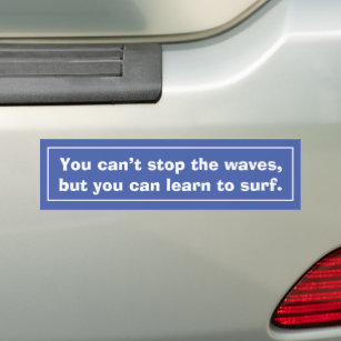 Du kannst den Wave-Autoaufkleber nicht aufhalten Autoaufkleber