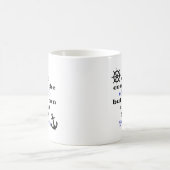 Du kannst den Wind nicht Kontrolle, deine Segel an Kaffeetasse (Mittel)