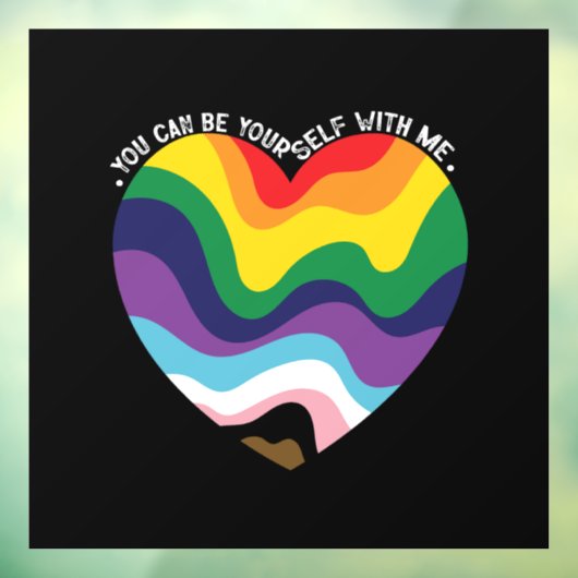 Du kannst dich selbst mit mir verbinden. fensteraufkleber (Blatt 3)