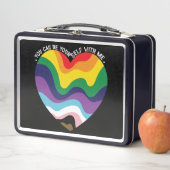 Du kannst dich selbst mit mir verbinden. metall brotdose (Beispiel)