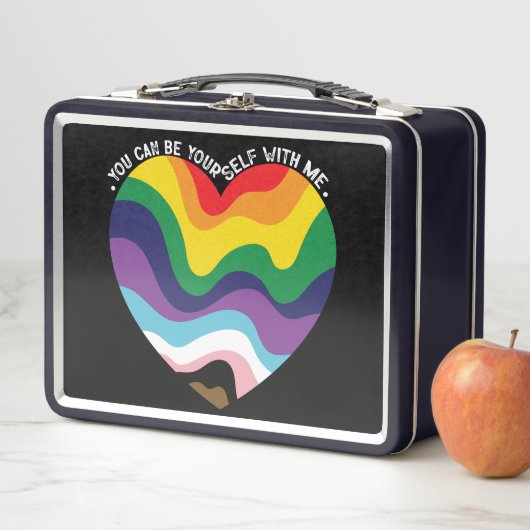 Du kannst dich selbst mit mir verbinden. metall brotdose (Beispiel)