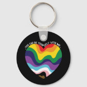 Du kannst dich selbst mit mir verbinden. schlüsselanhänger (Vorderseite)