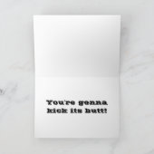 Du kannst diese Smiley-Karte schlagen, um eine gut Karte (Innenseite)