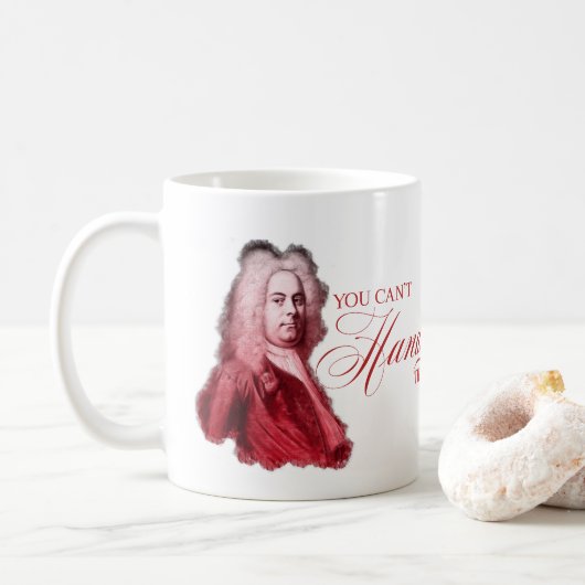 Du kannst diesen klassischen Komponistenpuan nicht Kaffeetasse (Mit Donut)