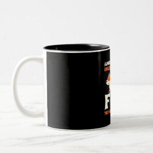 Du kannst ein Fox sein Zweifarbige Tasse