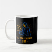 Du kannst es auf jeden Fall versuchen Skeleton Wiz Kaffeetasse (Links)