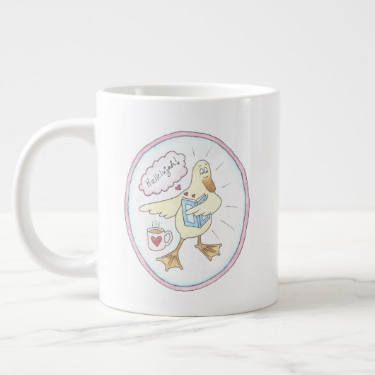 "Du kannst es HANDEL!" Jumbo-Tasse (Links)