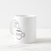 Du kannst es Kaffee machen Kaffeetasse (Vorderseite Links)