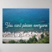 Du kannst es nicht allen gefallen, die Plakate spr (Vorne)