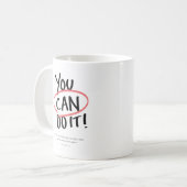 Du kannst es tun! kaffeetasse (Vorderseite Links)