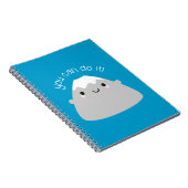 Du kannst es tun! Kawaii Mt Fuji Notizblock (Rechte Seite)