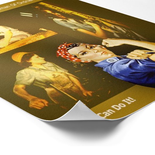 Du kannst es tun! -Poster Poster (Ecke)