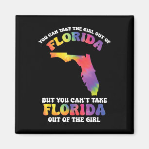Du kannst Florida nicht aus dem Mädchen-Urlaubs-Ti Magnet