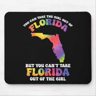 Du kannst Florida nicht aus dem Mädchen-Urlaubs-Ti Mousepad