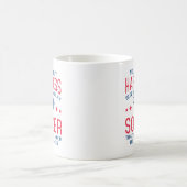 Du kannst Fußball spielen Kaffeetasse (Mittel)