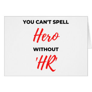 Du kannst Helden nicht ohne 'HR' 2 buchstabieren