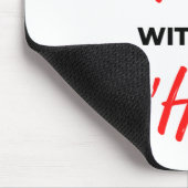 Du kannst Helden nicht ohne 'HR' 2 buchstabieren Mousepad (Ecke)