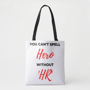 Du kannst Helden nicht ohne 'HR' 2 buchstabieren Tasche