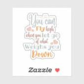 "Du kannst hoch fliegen..." Individuell-geschnitte Aufkleber (Blatt)