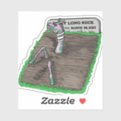 Du kannst keine gute Giraffe unten Behalten haben Aufkleber (Blatt)