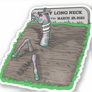 Du kannst keine gute Giraffe unten Behalten haben Aufkleber