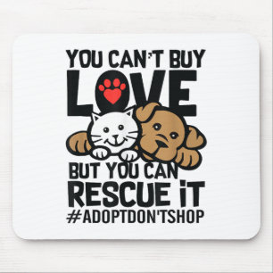 Du kannst Liebe nicht kaufen, aber du kannst sie r Mousepad