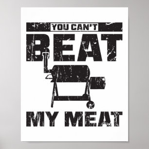 Du kannst mein Fleisch nicht schlagen - Grillen Poster