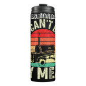 Du kannst mein Fleisch nicht schlagen Thermosbecher (Vorderseite)