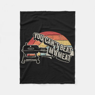 Du kannst mein Retro-BBQ-Pit Reverse Flow S nicht Fleecedecke