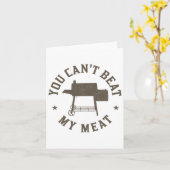 Du kannst meine Grillen Grillen Koch Funny Gri nic Karte (Gelbe Blume)