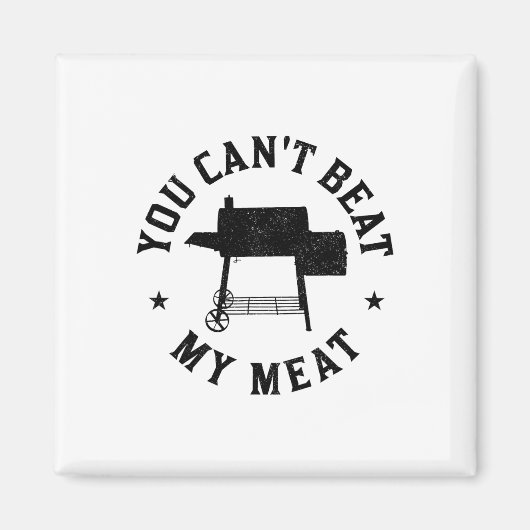 Du kannst meine Grillen Grillen Koch Funny Gri nic Magnet (Vorne)